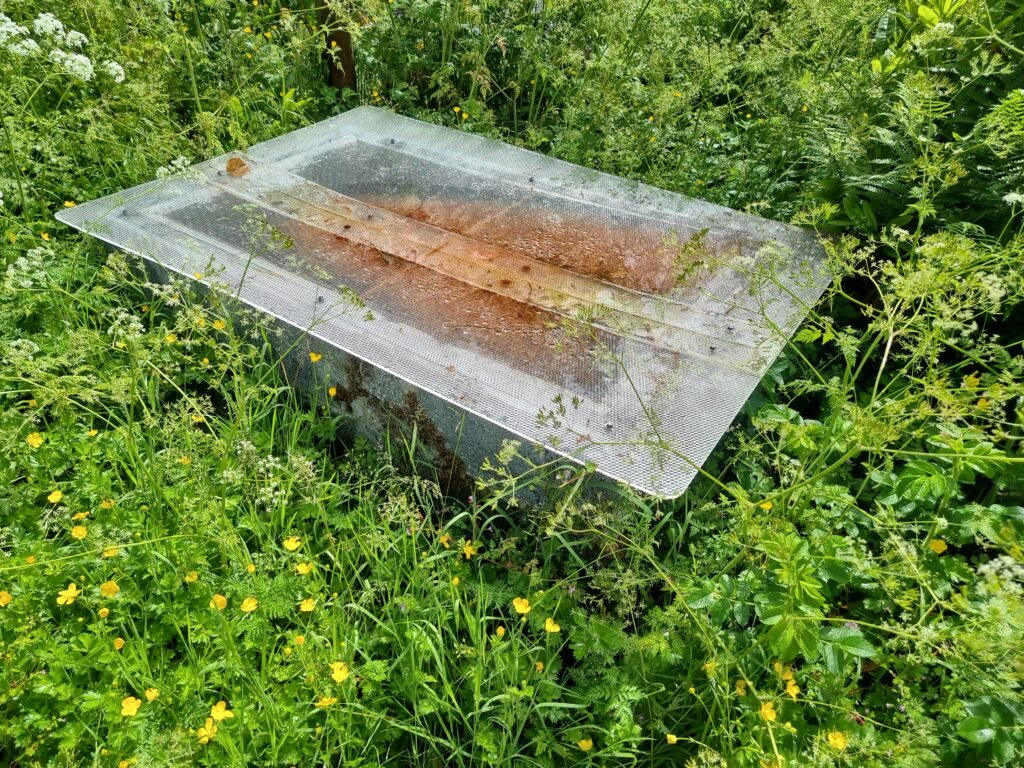 Private well water supply serving a traditional Irish cottage